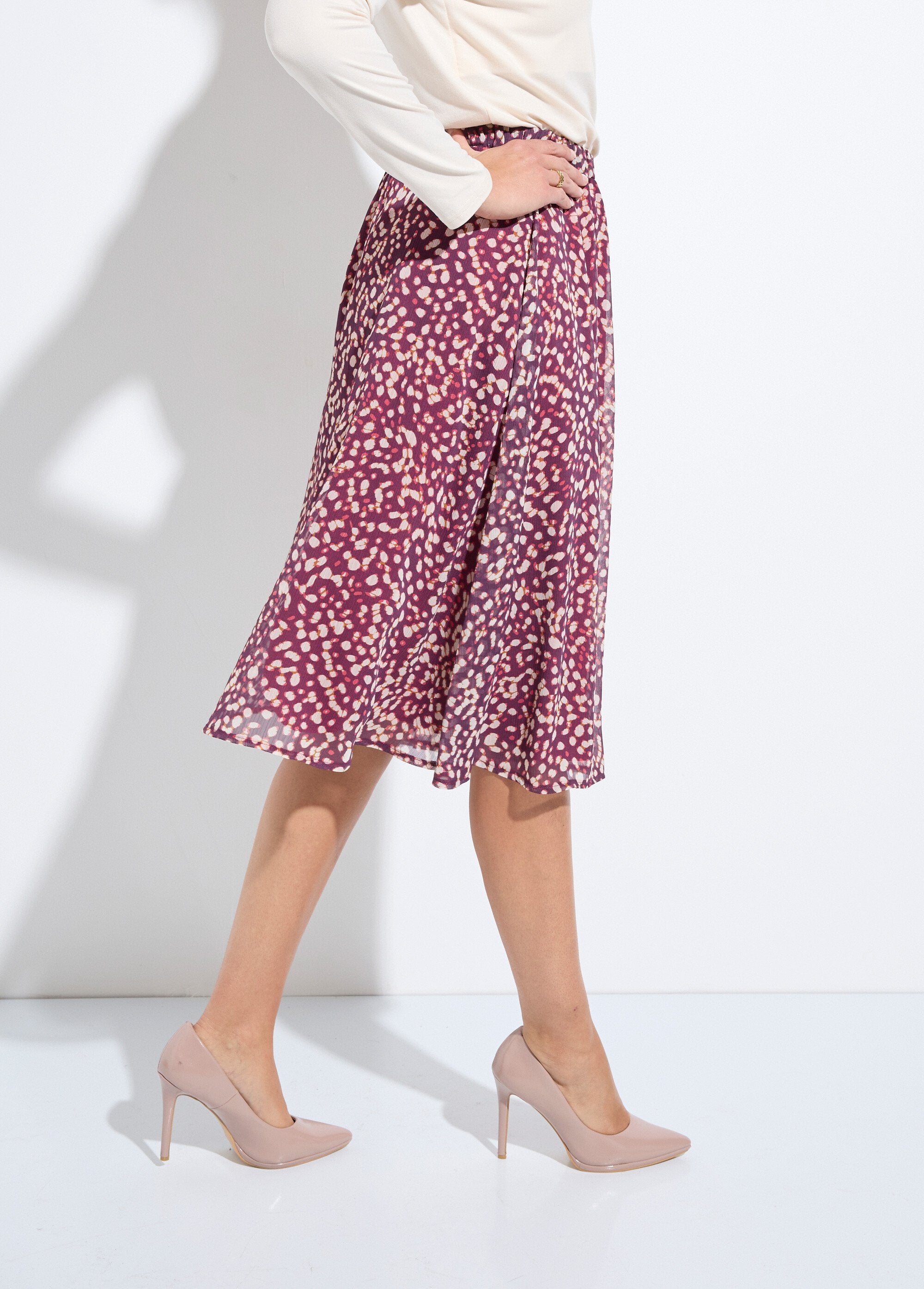 Falda_acampanada_de_largo_medio_en_voile_estampado_forrado_Morado_y_crudo_DR1_slim