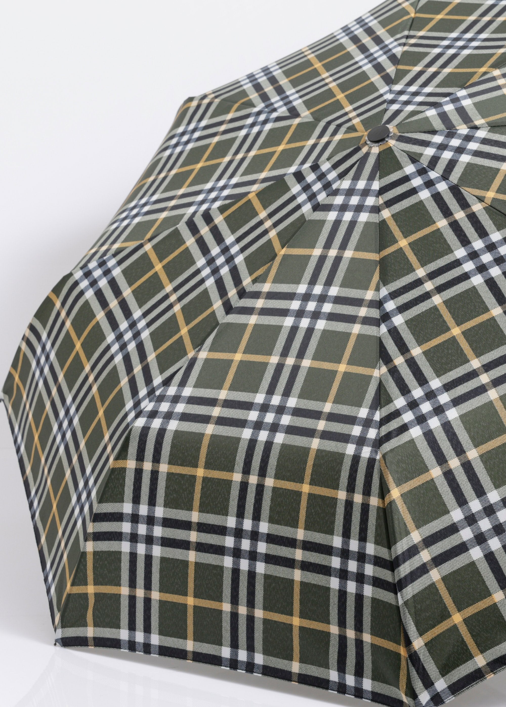 Paraguas_automático_con_estampado_de_cuadros_Verde_DE1_slim