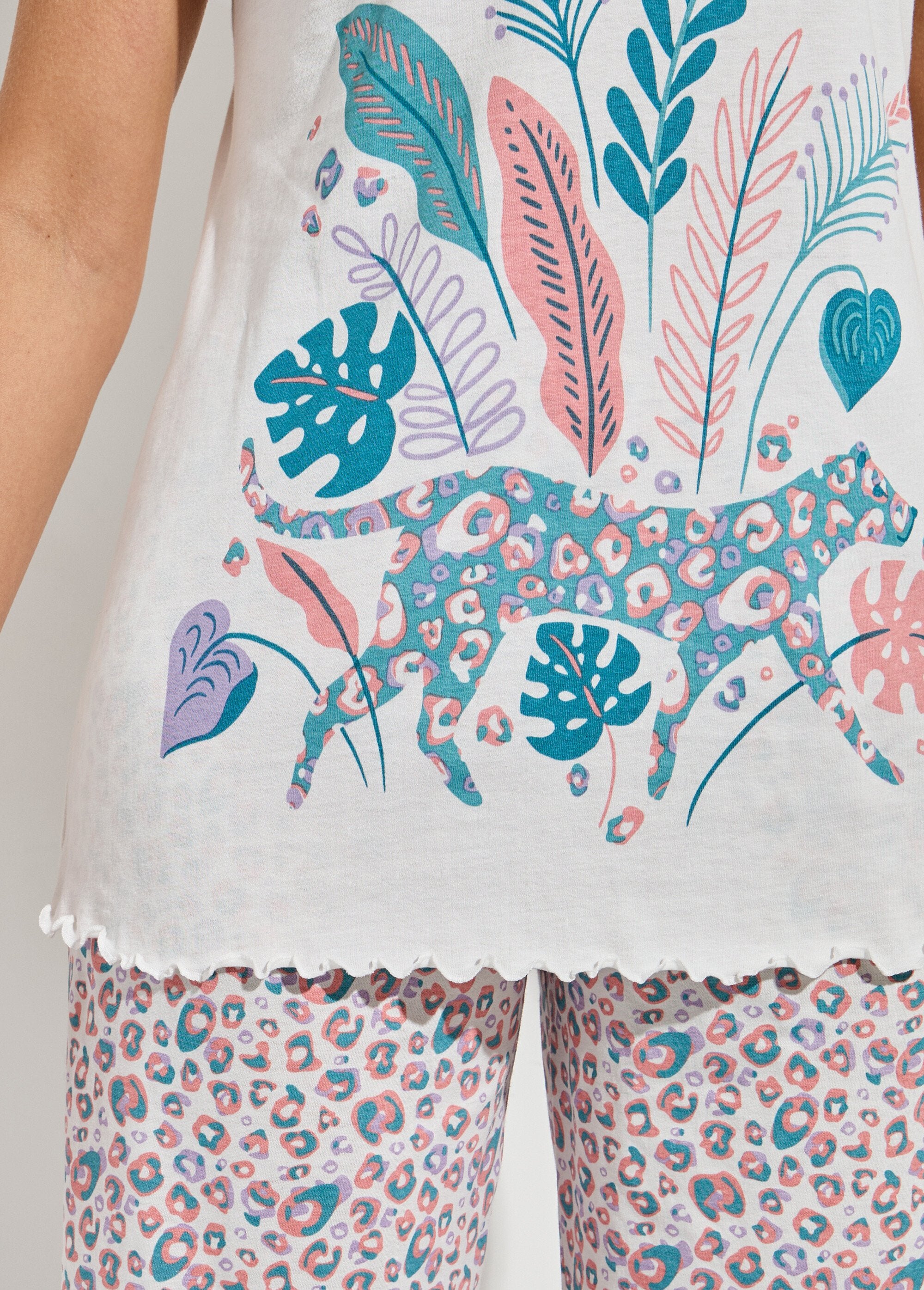 Pijama_corto_de_algodón_con_cuello_de_pico_y_manga_corta_Crudo_DE2_slim