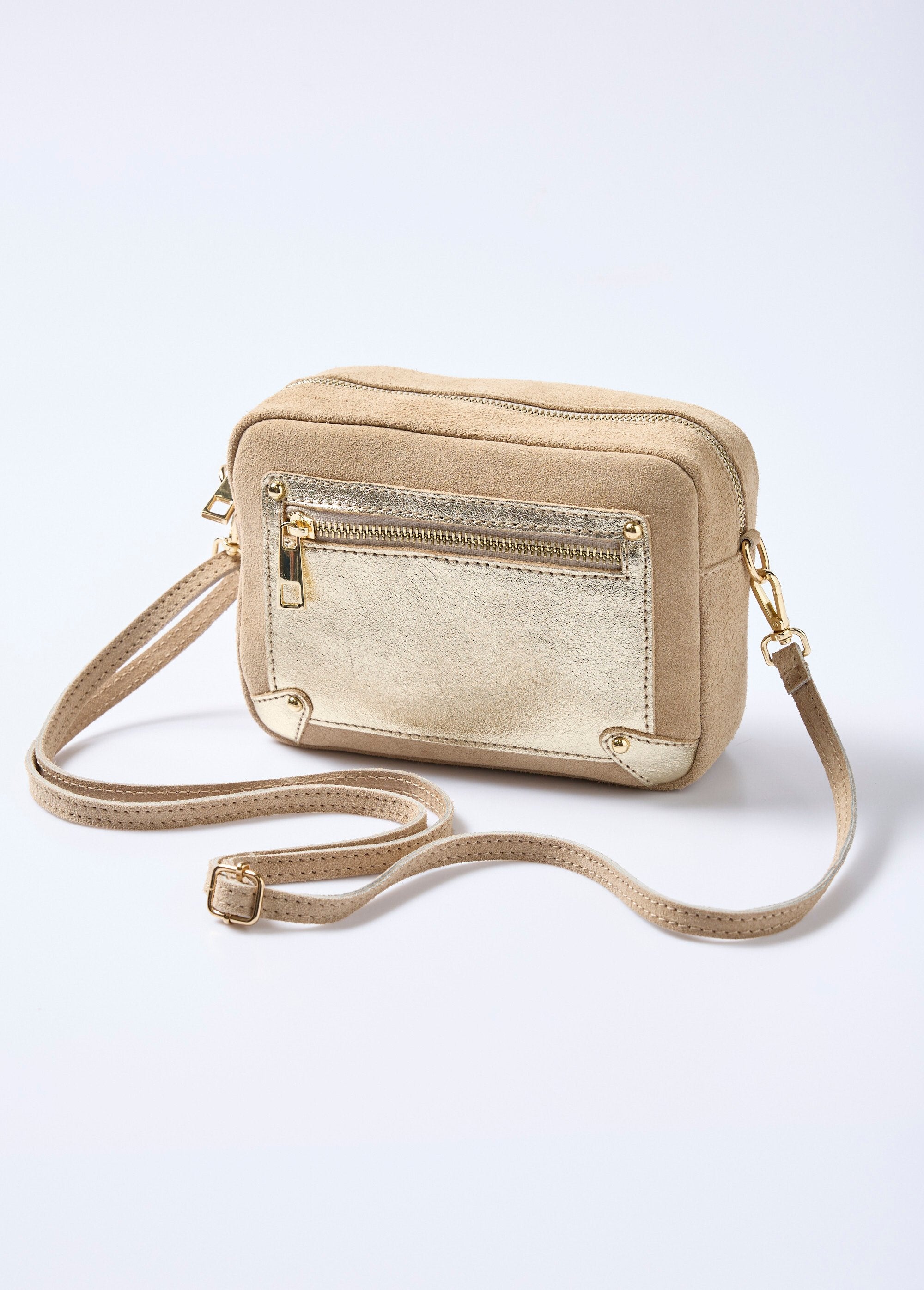 Bolso_rectangular_de_nobuk_y_piel_metalizada_Beige_y_dorado_FA1_slim