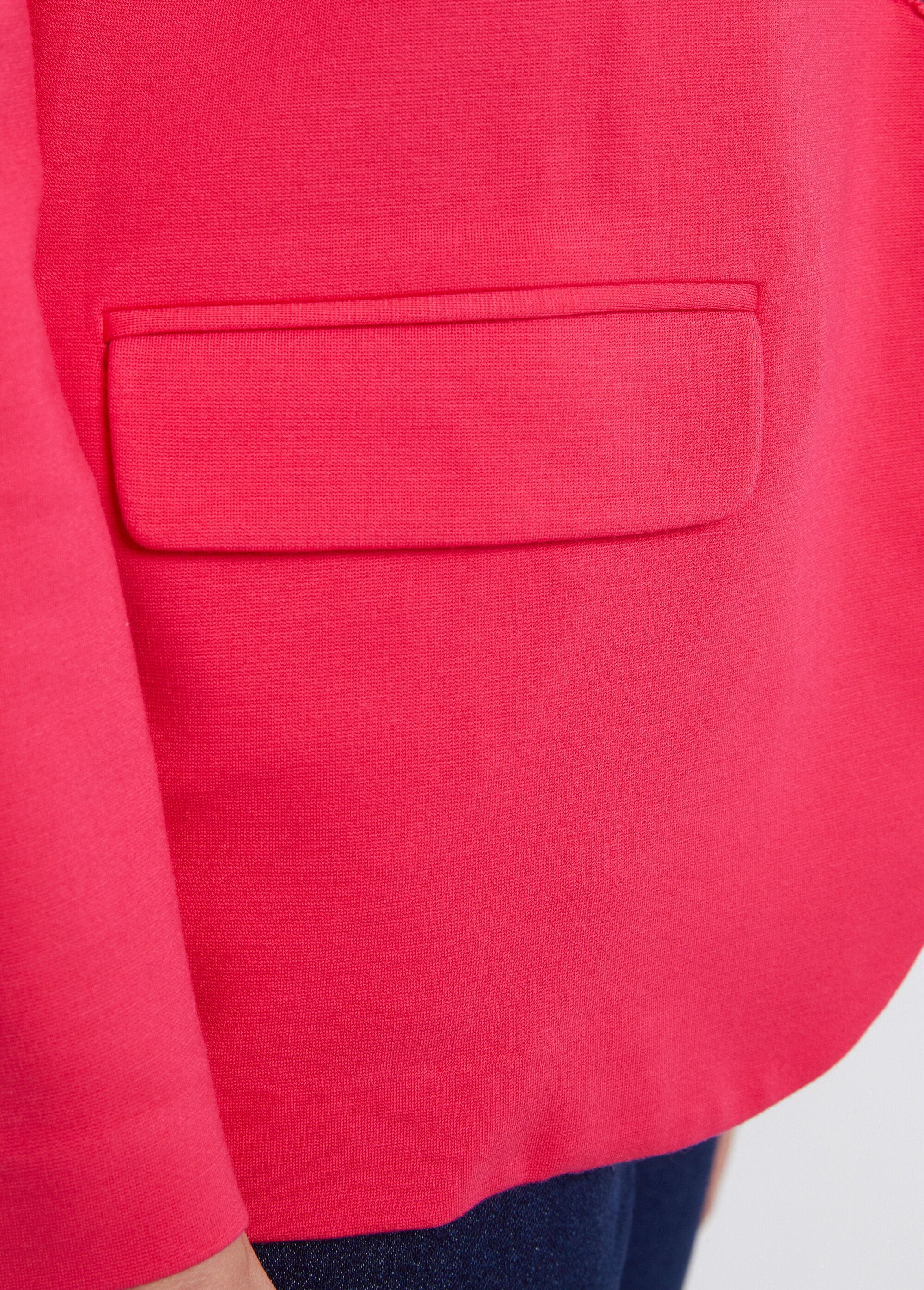 Chaqueta_recta_con_botones_en_punto_Milano_liso_Rosa_DE3_slim