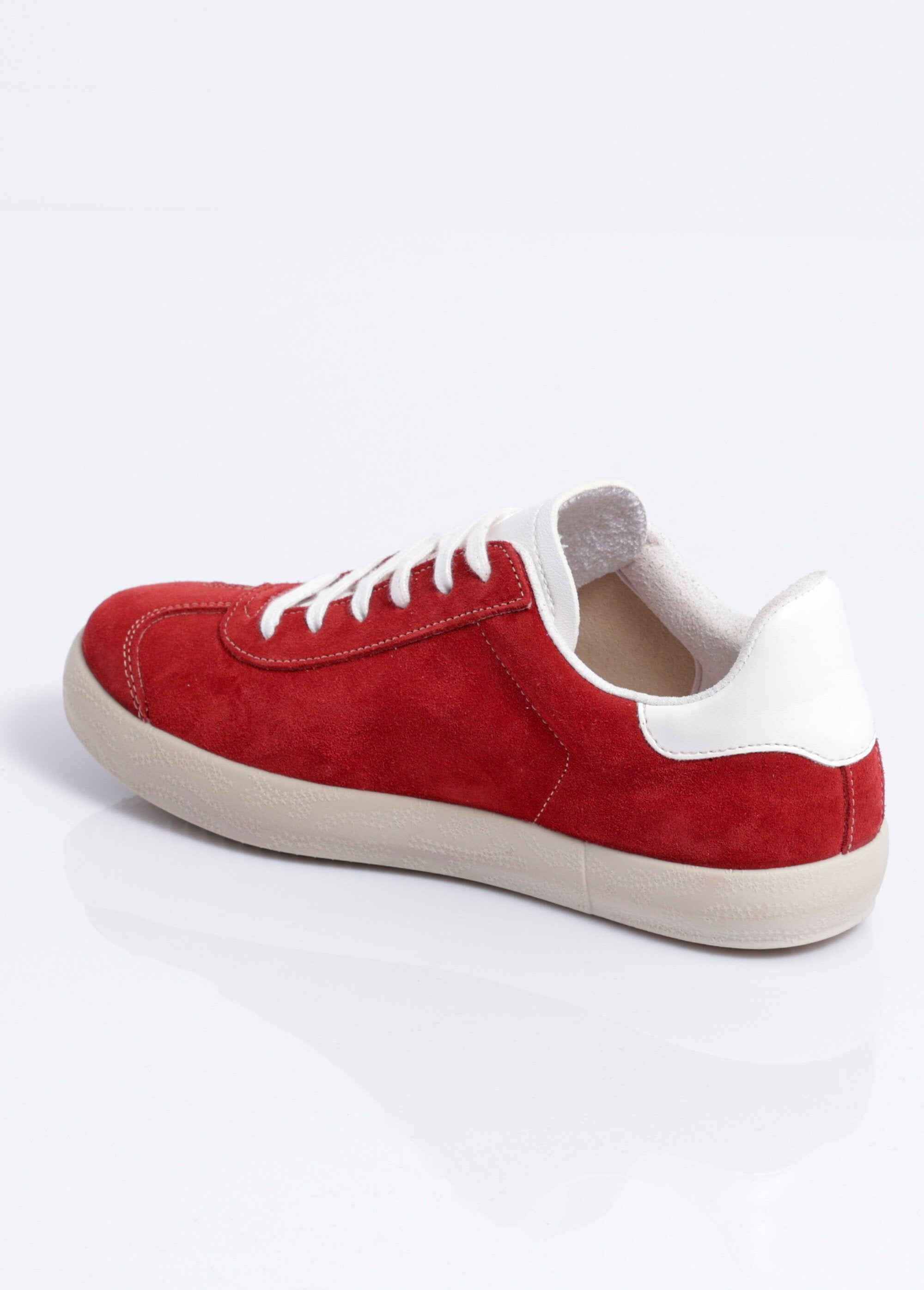 Baskets_unies_compensées_cuir_à_lacets_Rouge_DO1_slim