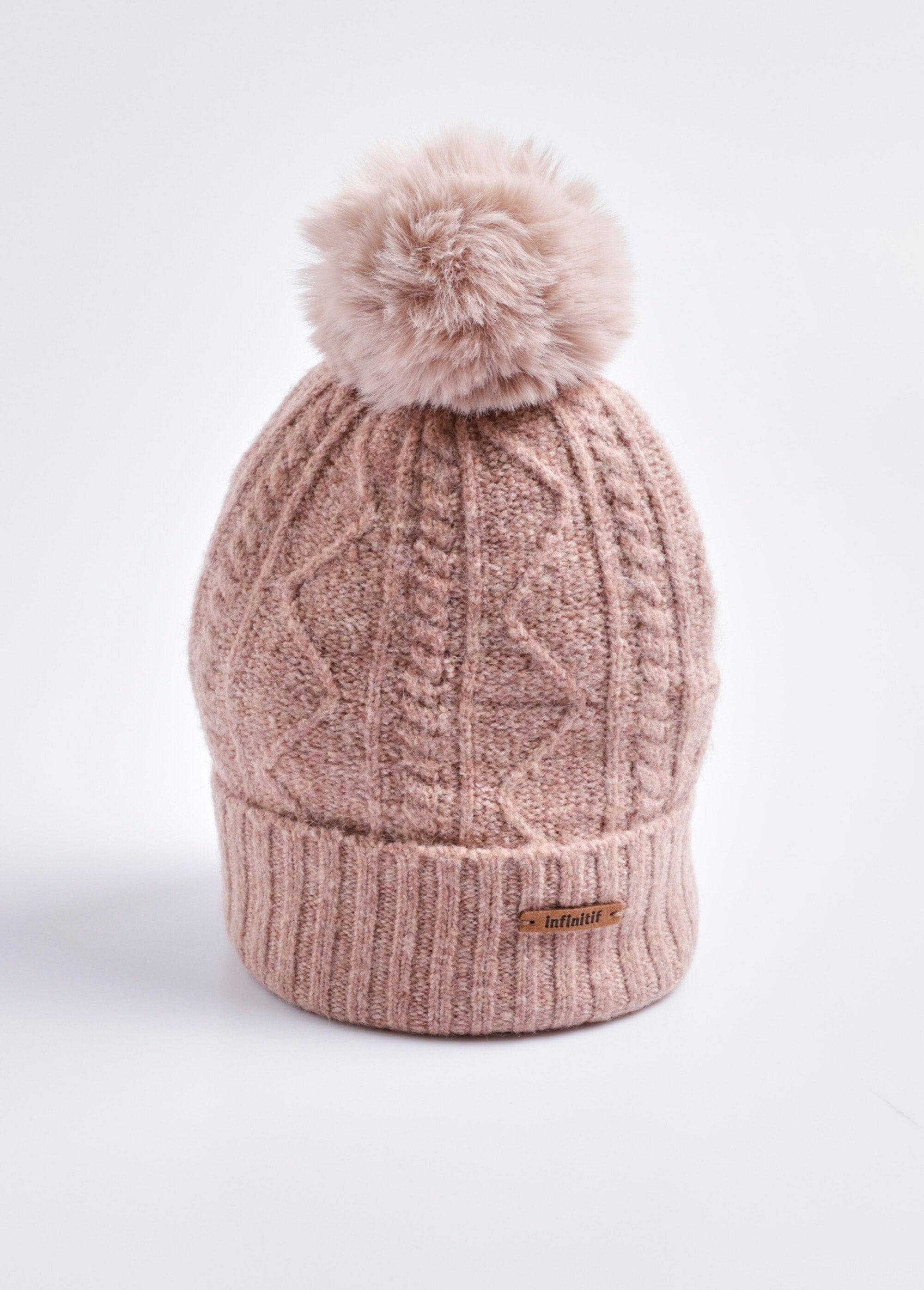 Bonnet_à_côtes_et_pompon,_en_laine_Rose_FA1_slim
