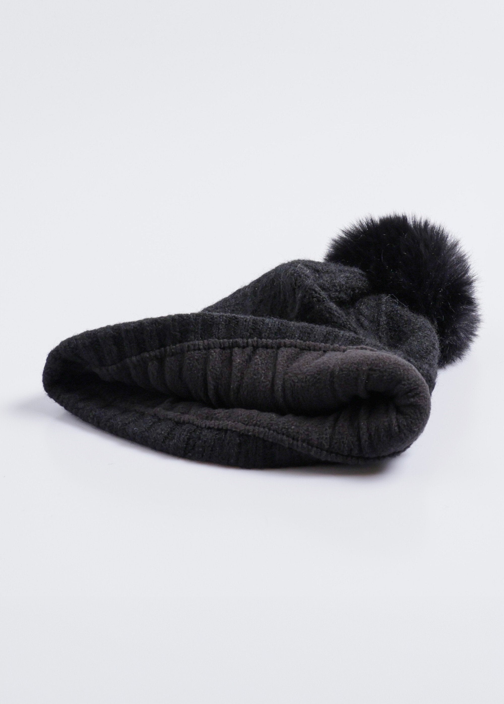 Bonnet_à_côtes_et_pompon,_en_laine_Noir_DE1_slim