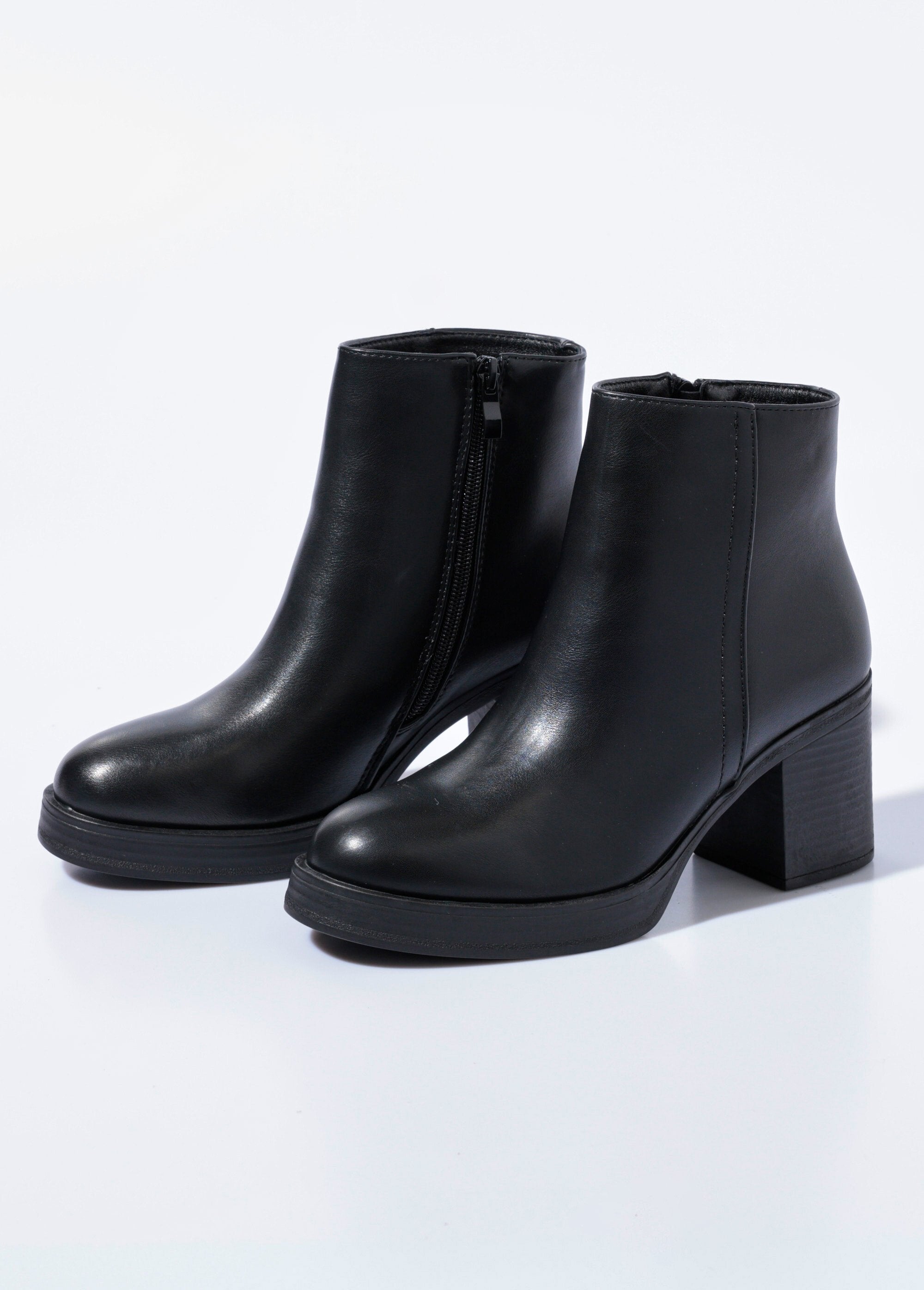 Boots_à_talon_bout_rond,_semelle_épaisse_Noir_DE1_slim