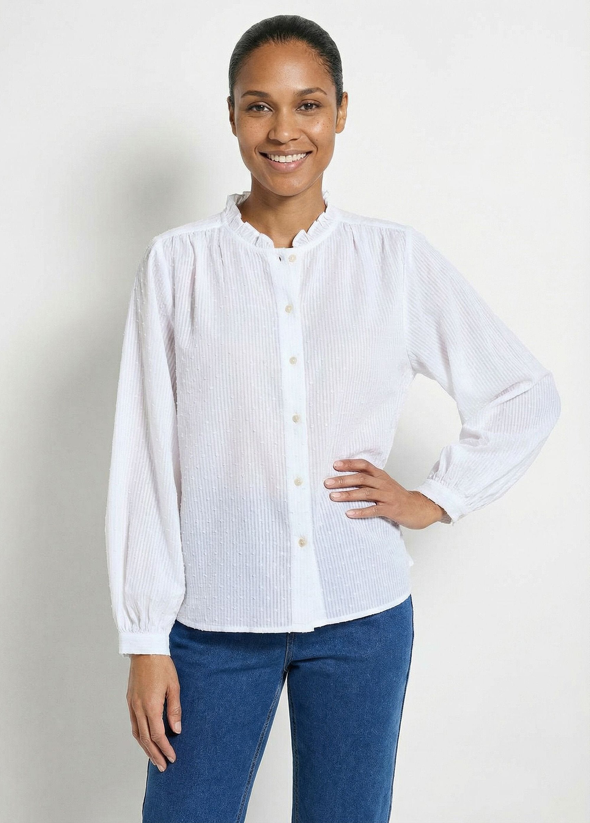 Blusa_cuello_volante_algodón_plumeti_rayado_Blanco_FA1_slim