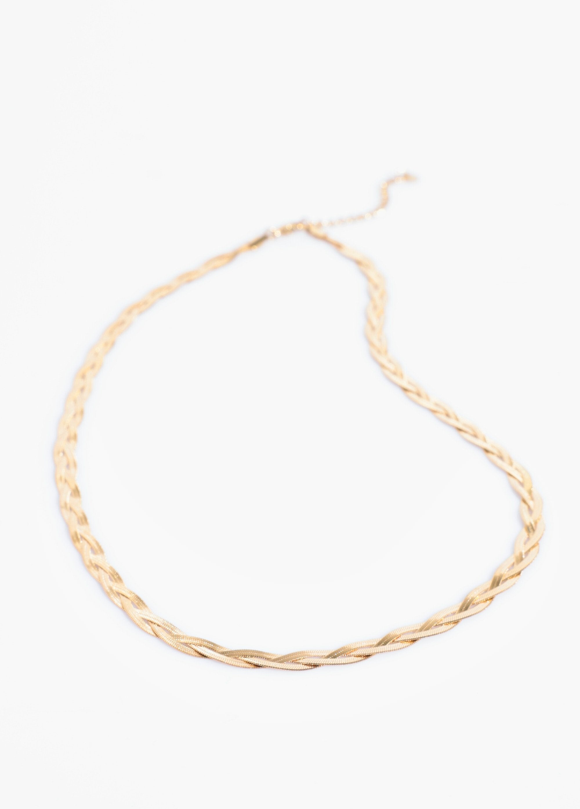 Collar_de_cadena_de_serpiente_trenzada_de_acero_inoxidable_Dorado_DE1_slim