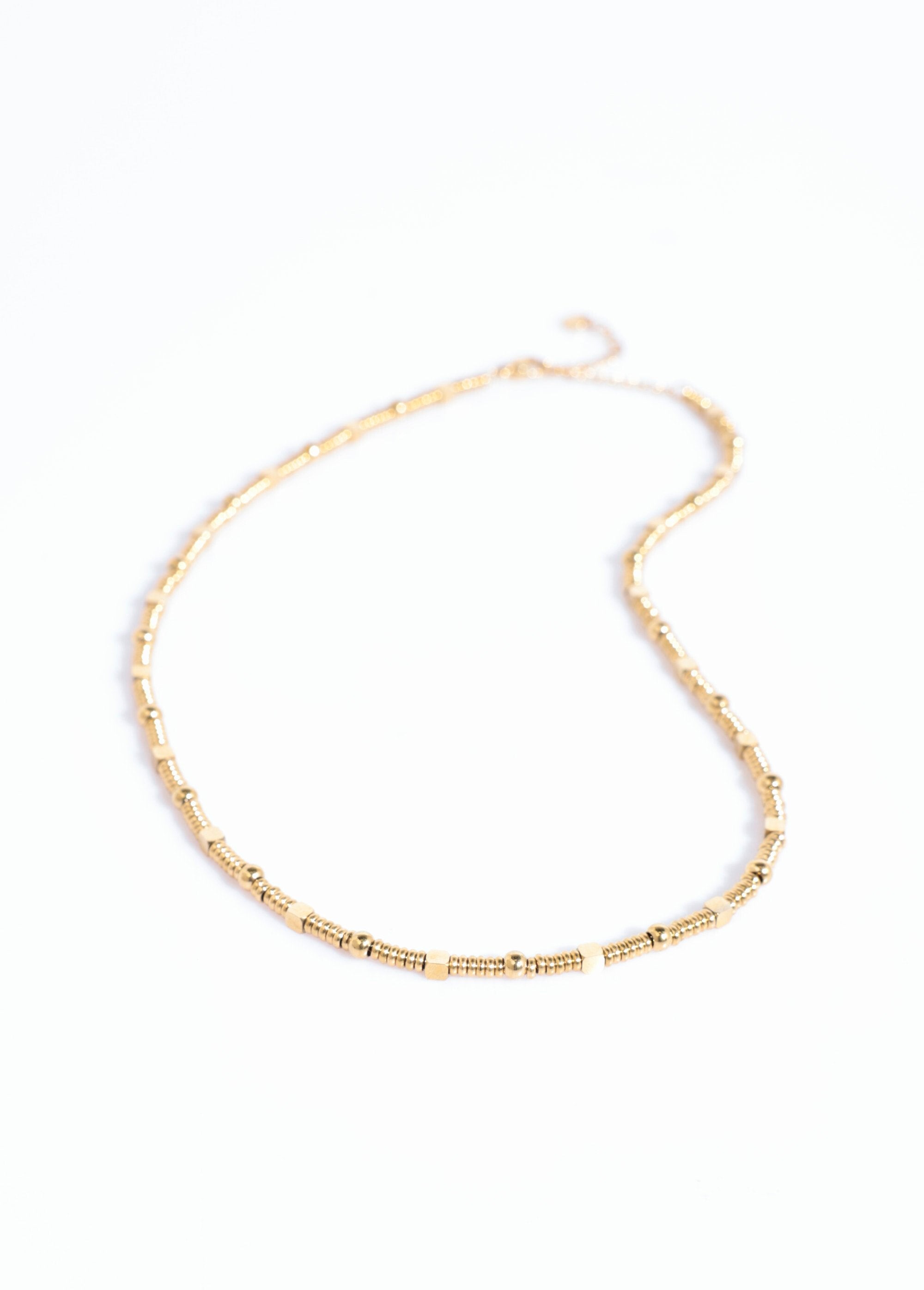 Collar_de_malla_de_acero_inoxidable_suave_Dorado_DE1_slim