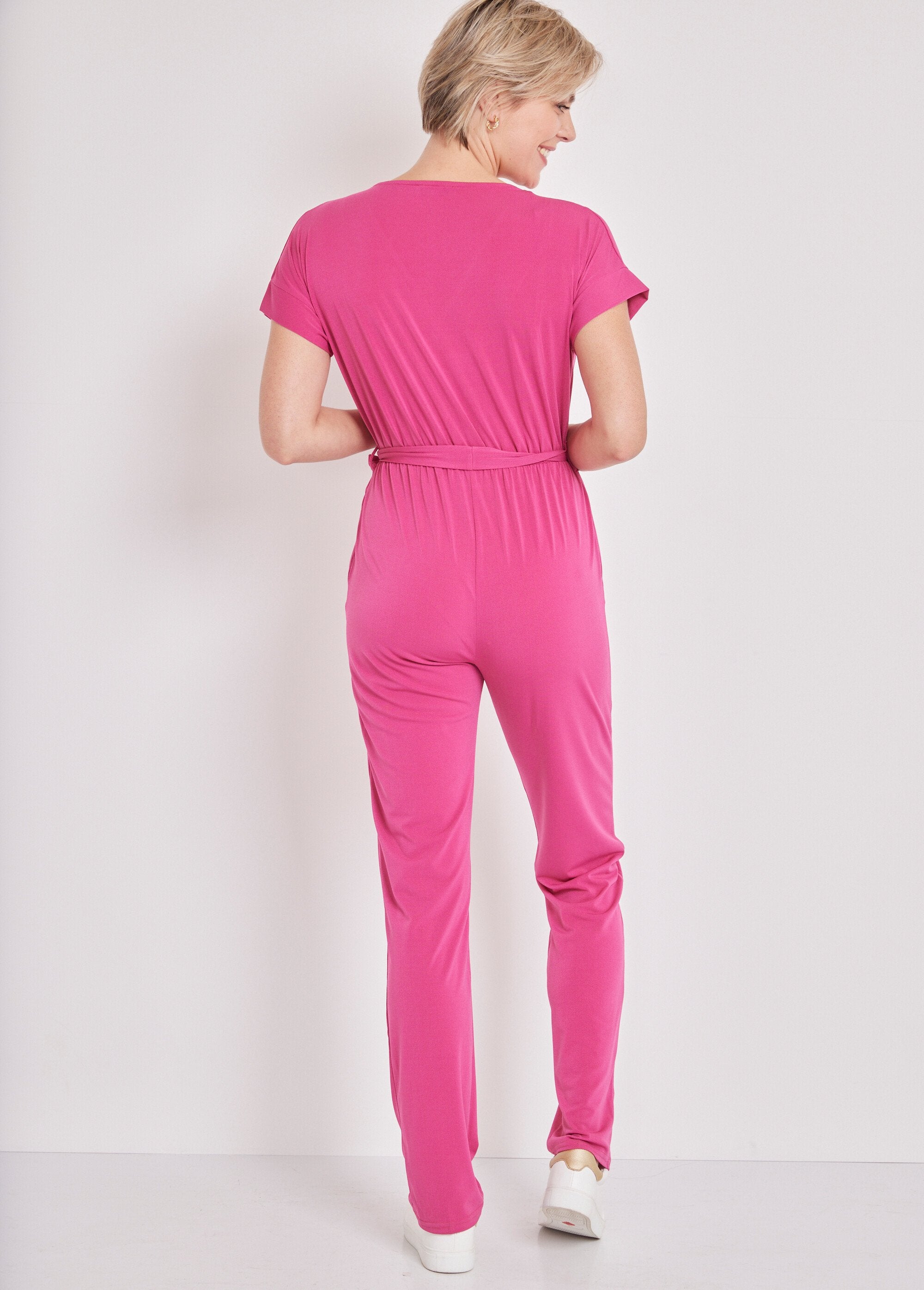 Mono_pantalón_de_punto_elástico_Fucsia_DO1_slim