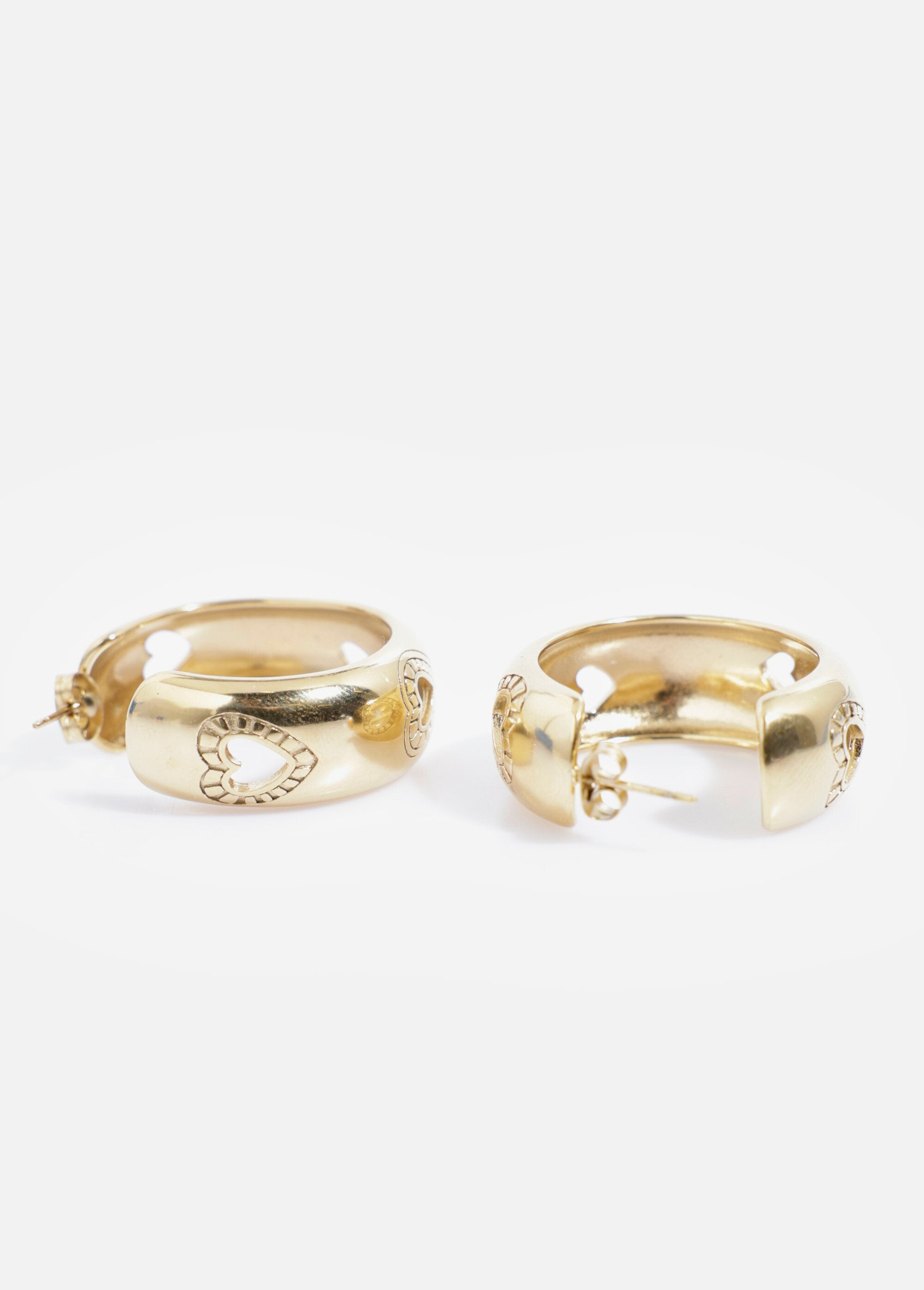 Pendientes_de_aro_de_acero_inoxidable_con_estampado_de_corazón_Dorado_DE1_slim