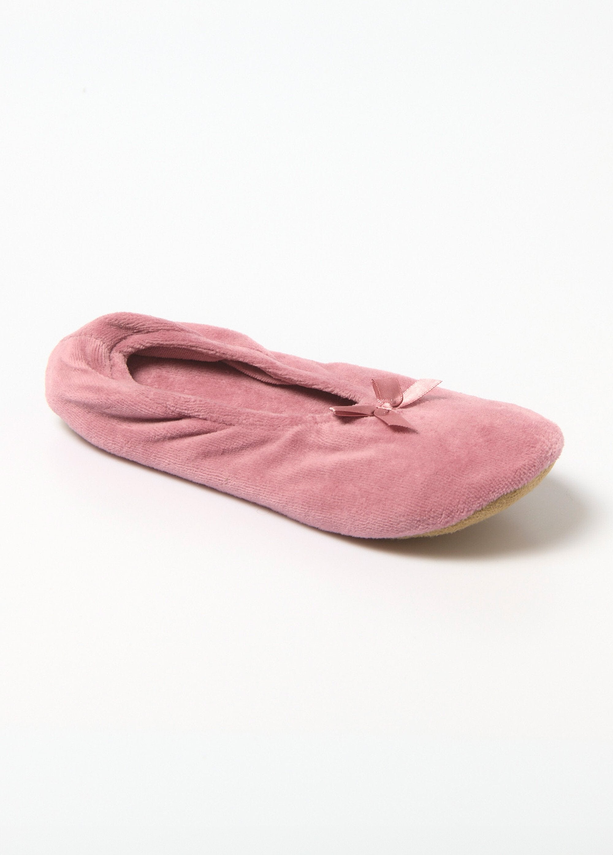 Zapatillas_de_bailarina_de_terciopelo_elástico_rosa_oscuro_FA1_slim