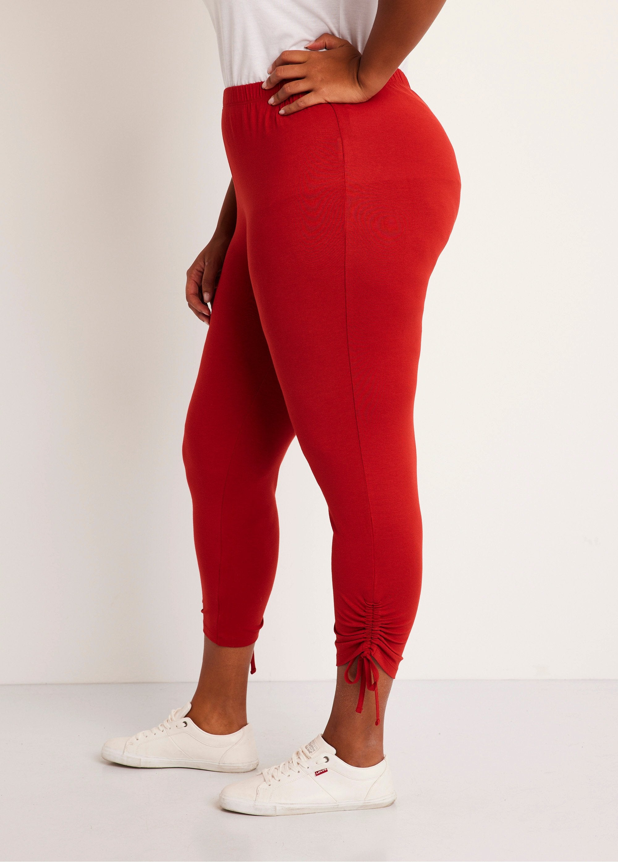 Legging_corto_con_cinturilla_elástica_pimentón_simple_DR1_curvy