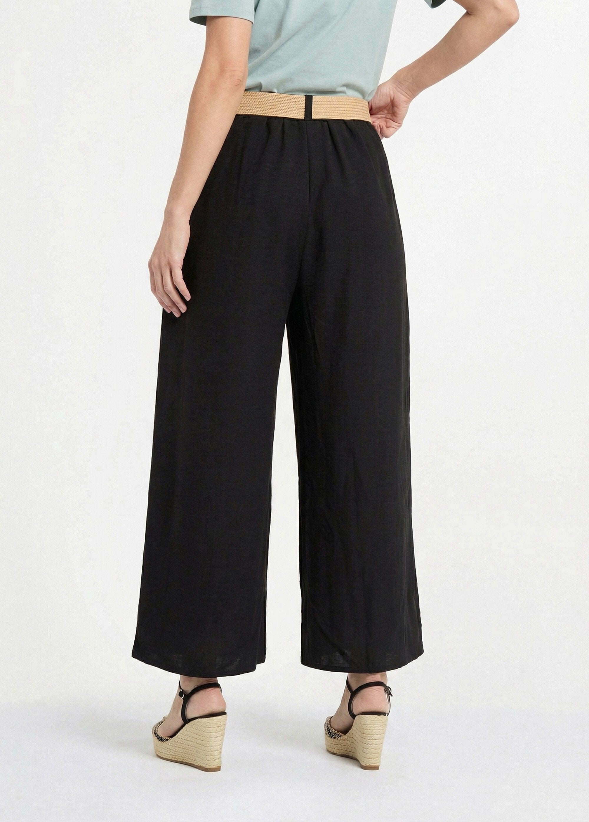 Pantalon_fluide_+_ceinture_tressée_Noir_DO1_slim