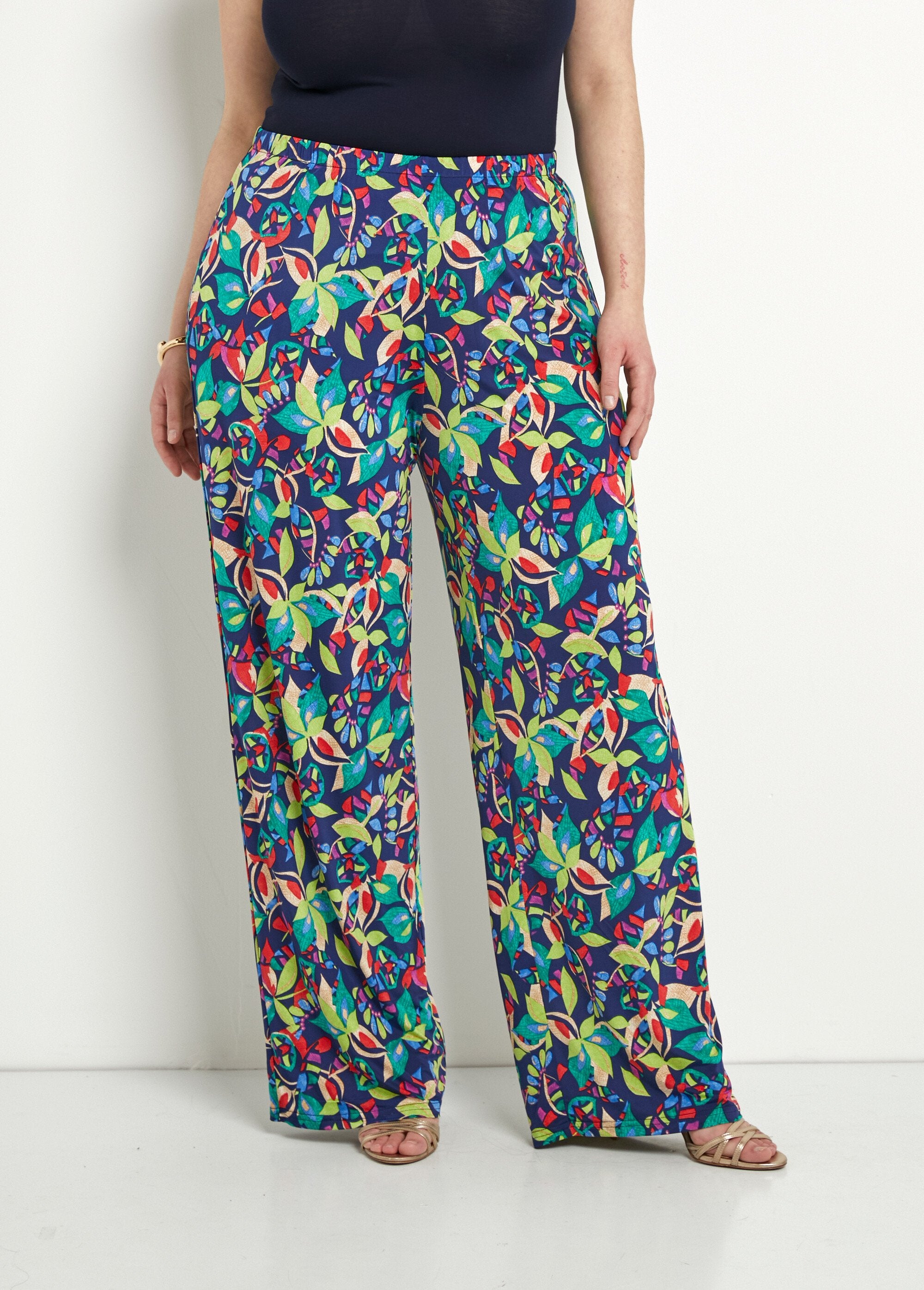 Pantalones_fluidos_de_malla_con_cintura_elástica_azul_marino_y_verde_FA1_curvy