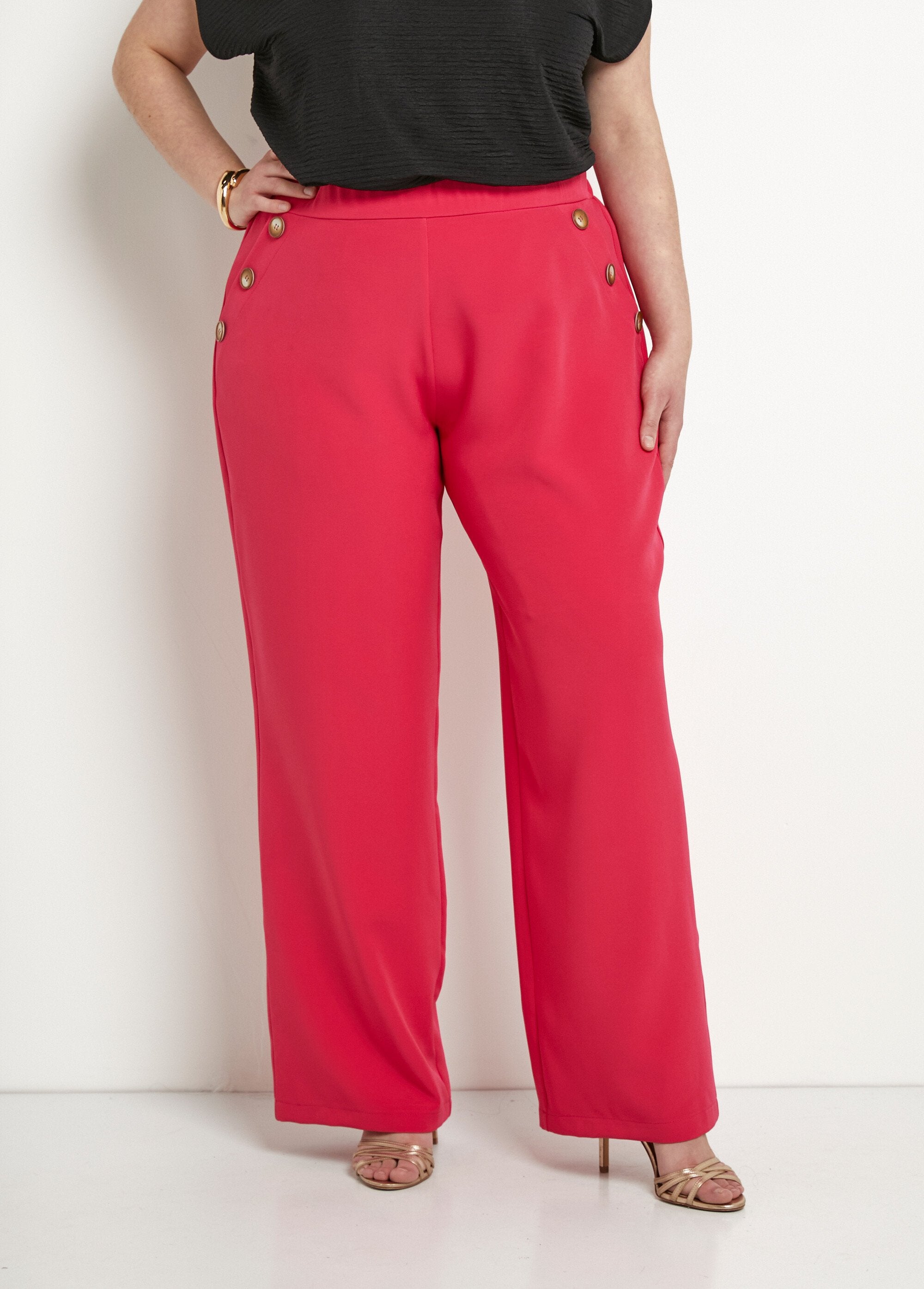 Pantalón_ancho_liso_con_cintura_semielástica_Fucsia_FA1_curvy