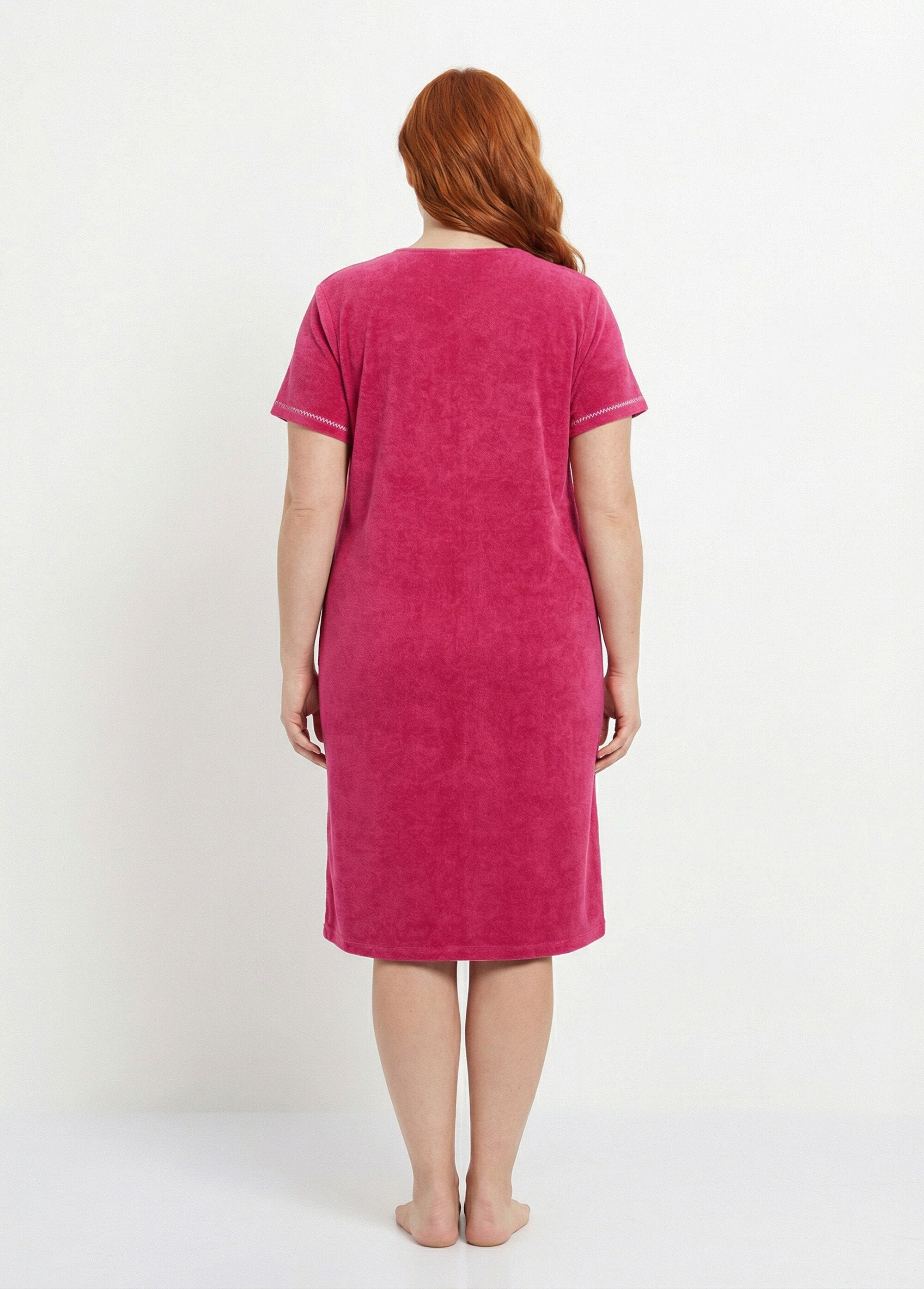 Albornoz_de_rizo_de_algodón_liso_con_cremallera_Rosa_DO1_curvy