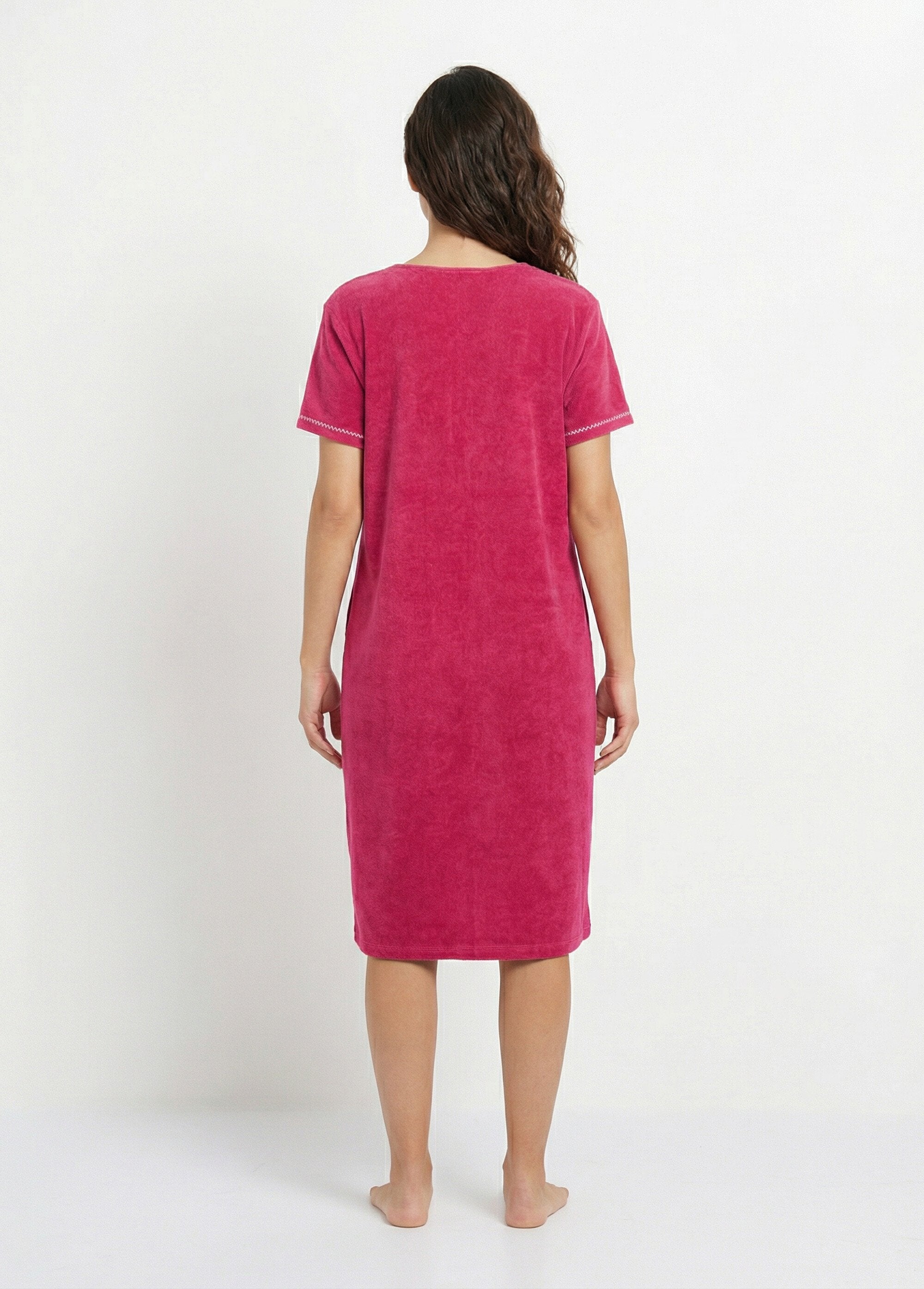 Albornoz_de_rizo_de_algodón_liso_con_cremallera_Rosa_DO1_slim