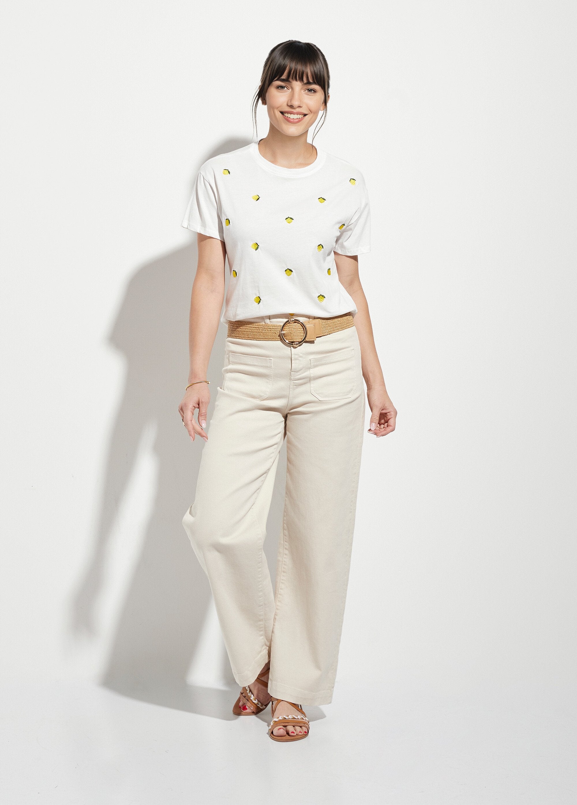 Camiseta_de_cuello_redondo_con_bordado_de_limón_Blanco,_Blanca_SF1_slim