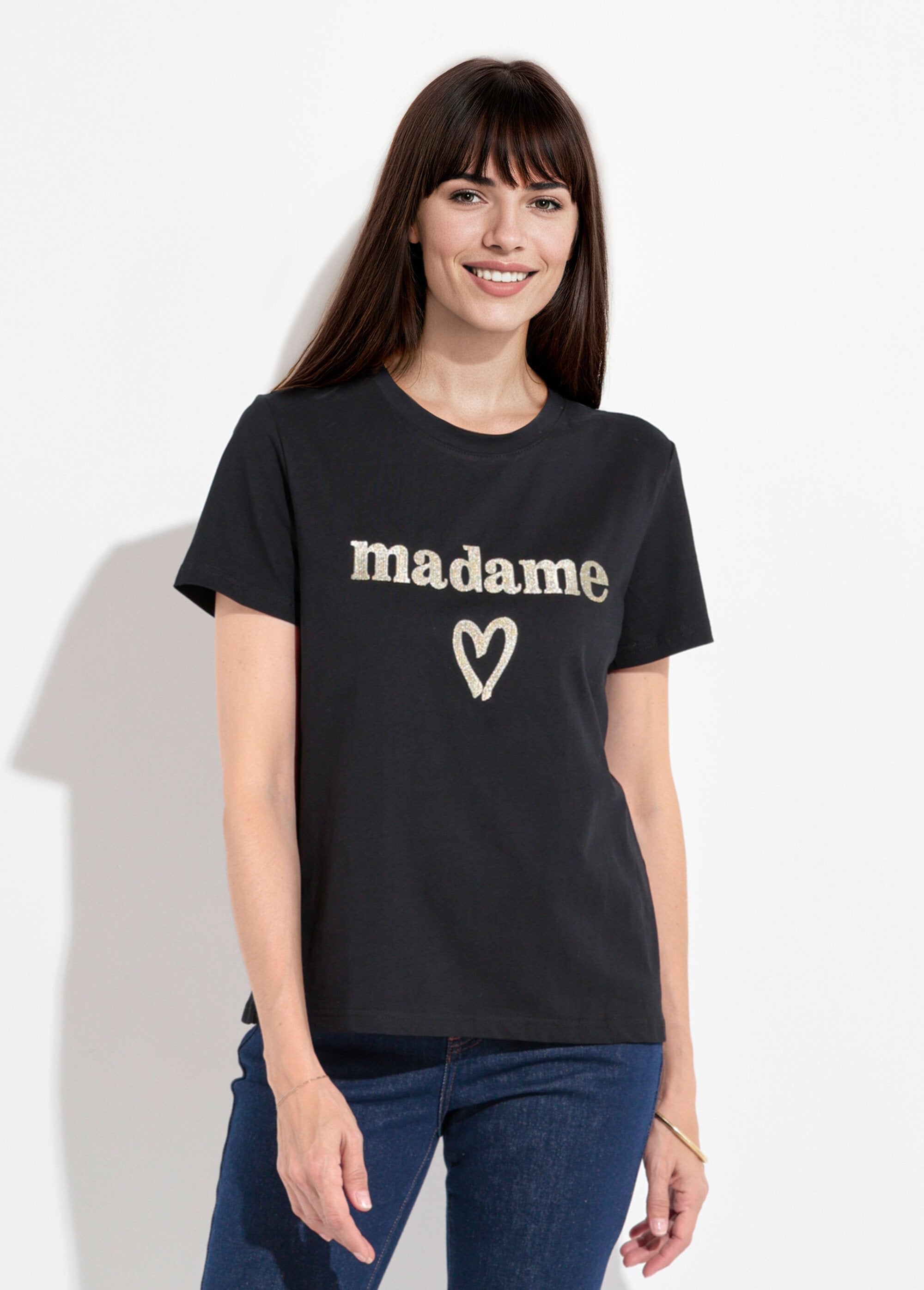 Camiseta_de_cuello_redondo_con_bordado_metalizado_Madame_Negro_FA1_slim