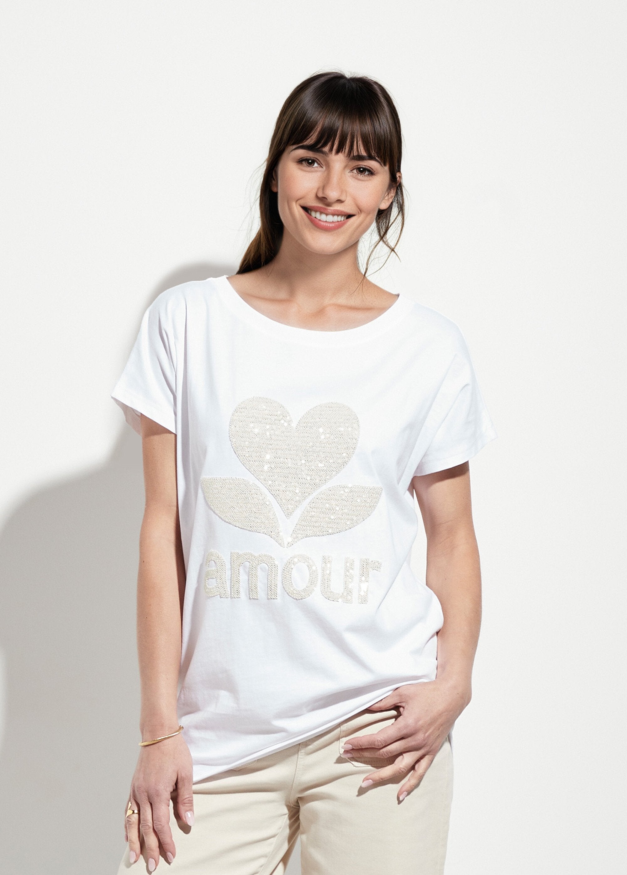 Camiseta_de_cuello_redondo_con_estampado_Love_brillante_Blanco,_Blanca_FA1_slim