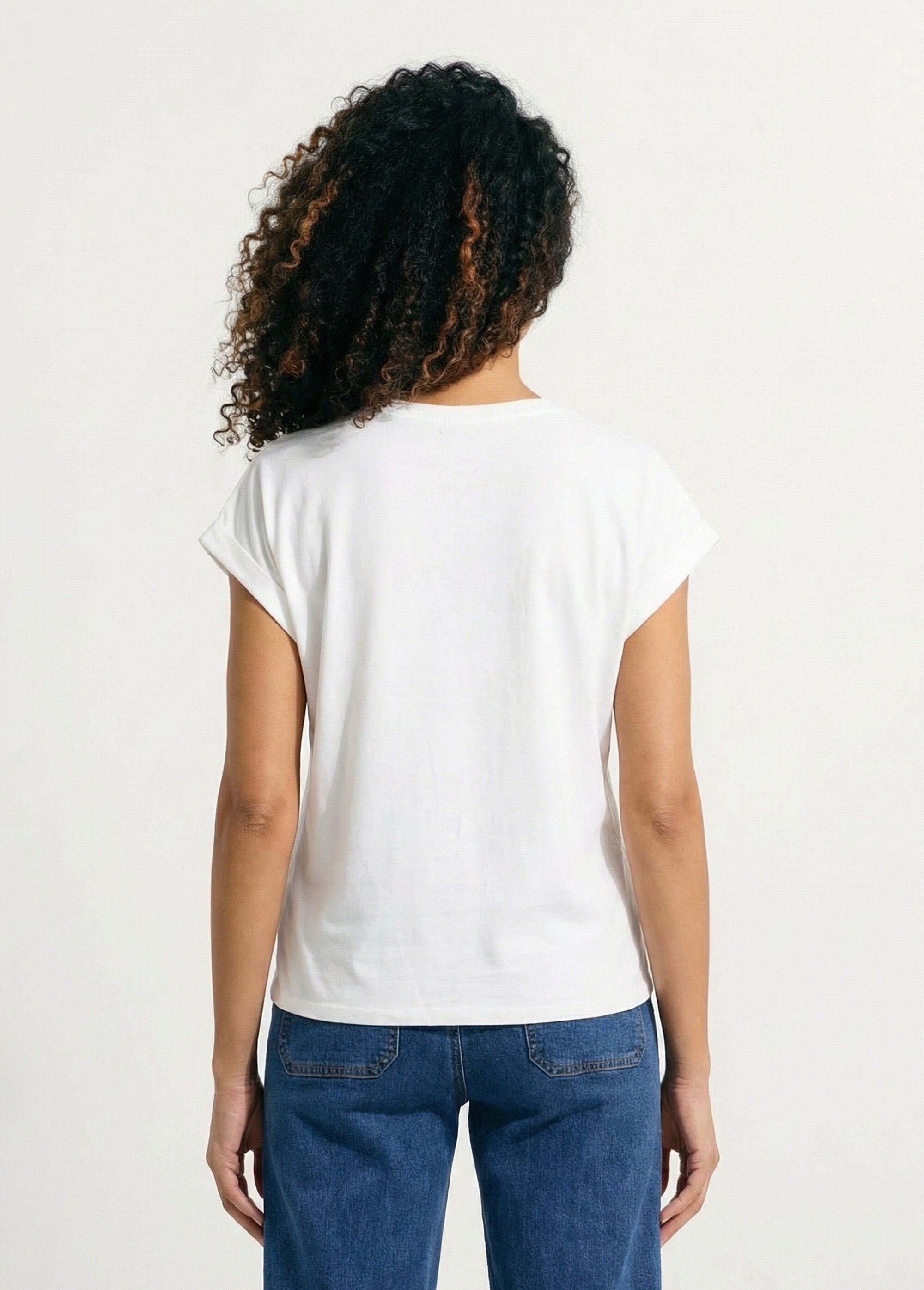 T-shirt_coton_avec_sérigraphie_Art_déco_Blanc_DO1_slim