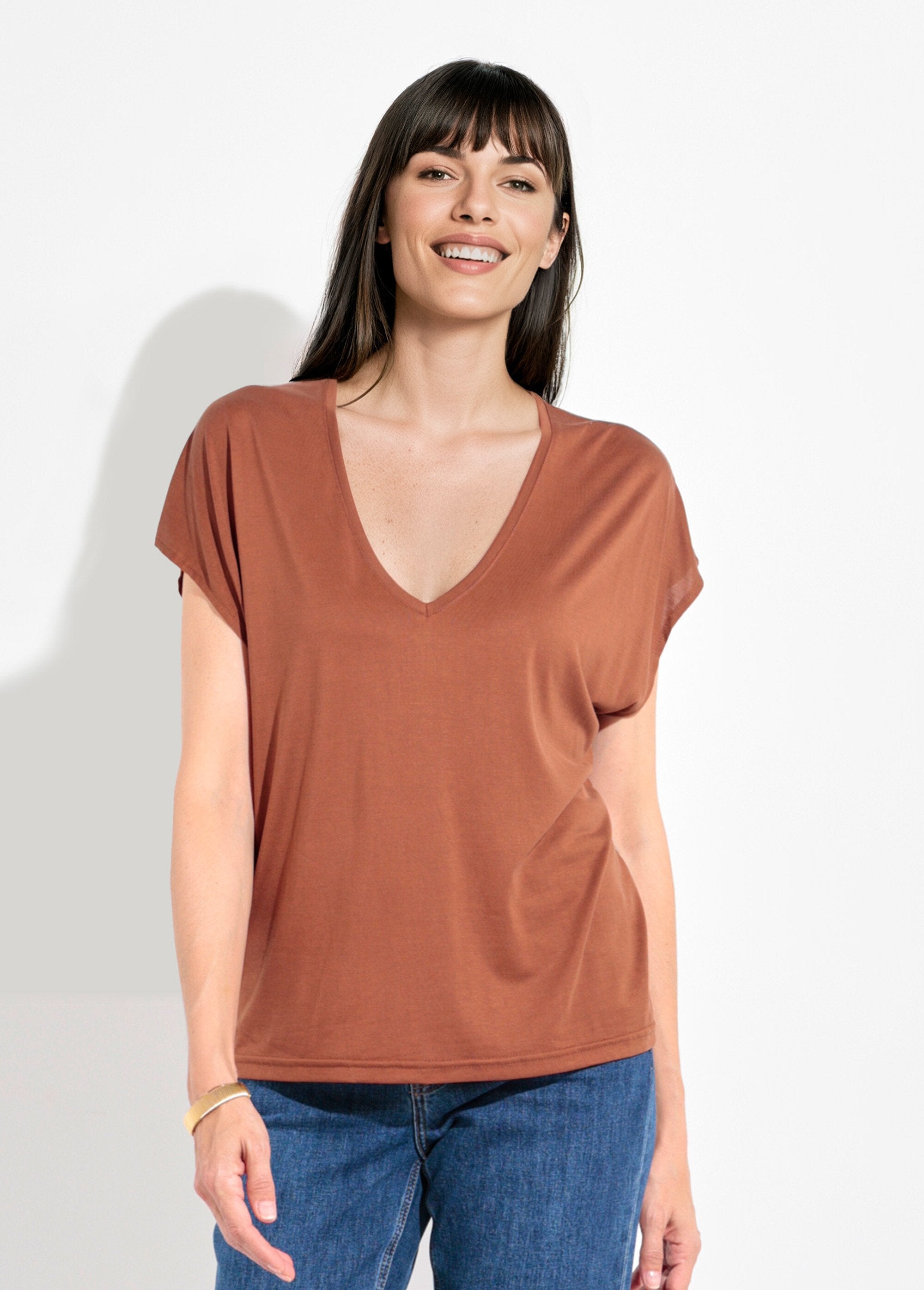 Camiseta_holgada_de_manga_corta_Castaño_FA1_slim