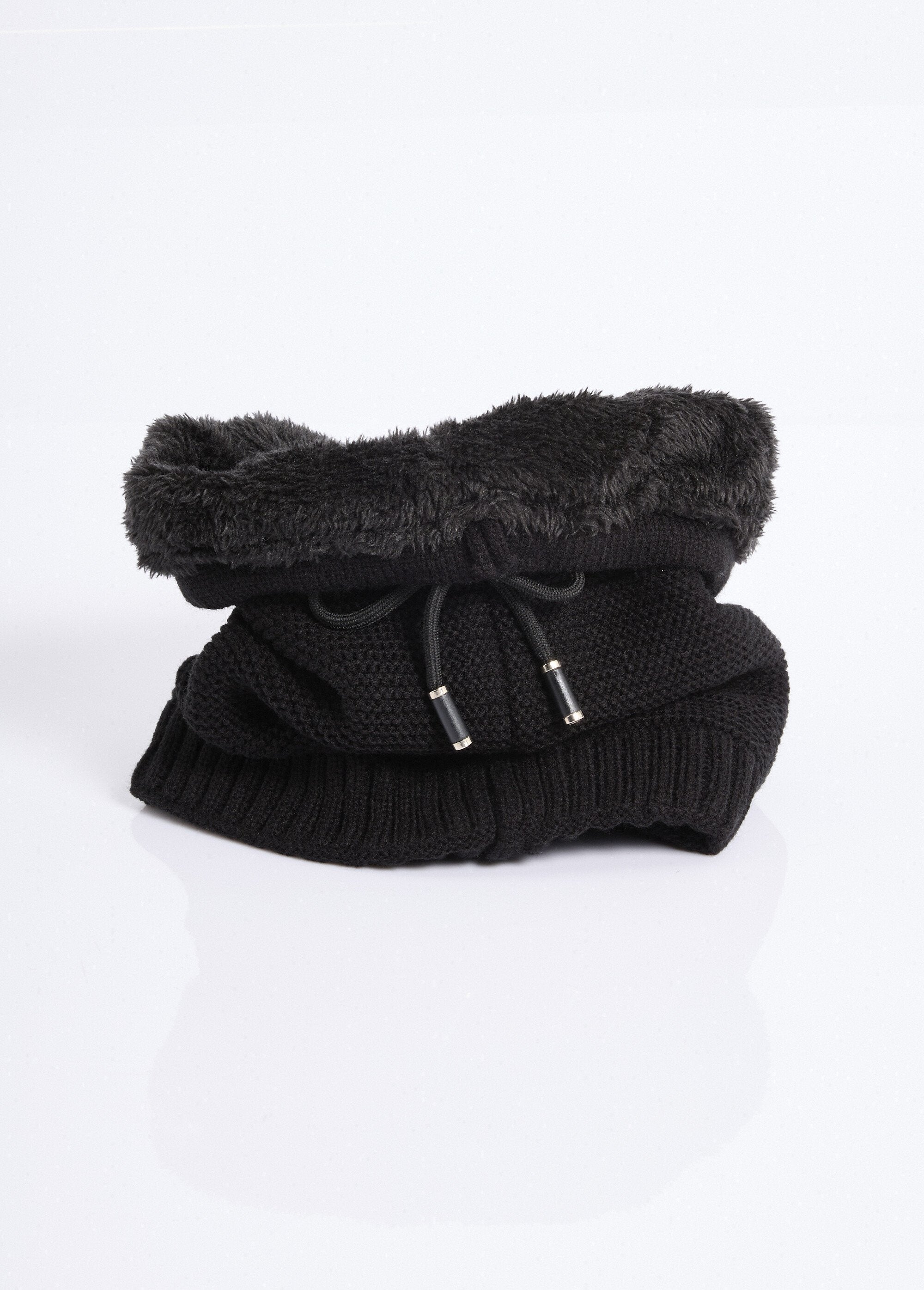 Calentador_de_cuello_de_punto_y_sherpa,_punto_de_arroz_Negro_FA1_slim