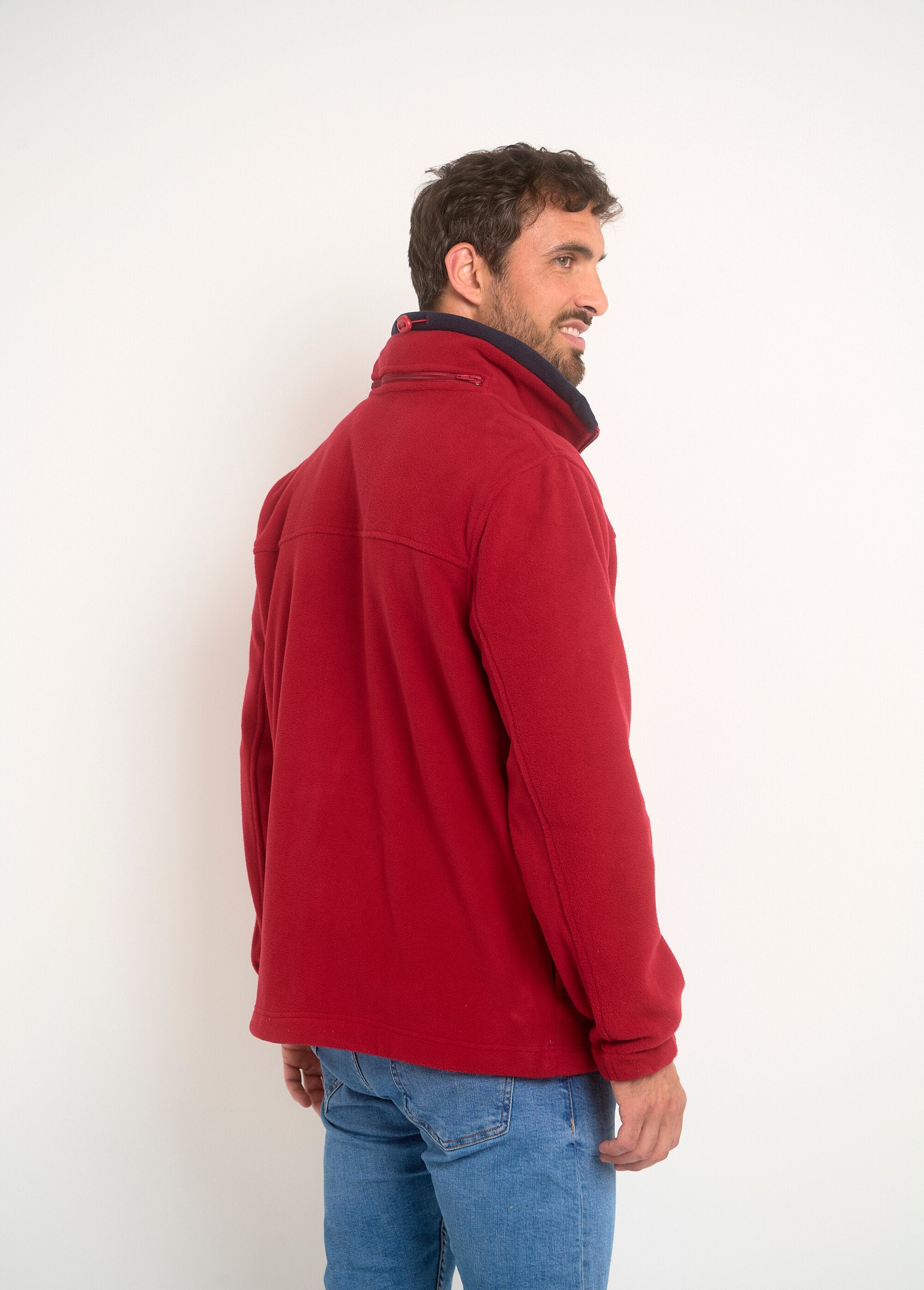 Chaqueta_con_capucha_polar_retráctil_Rojo_DO1_slim