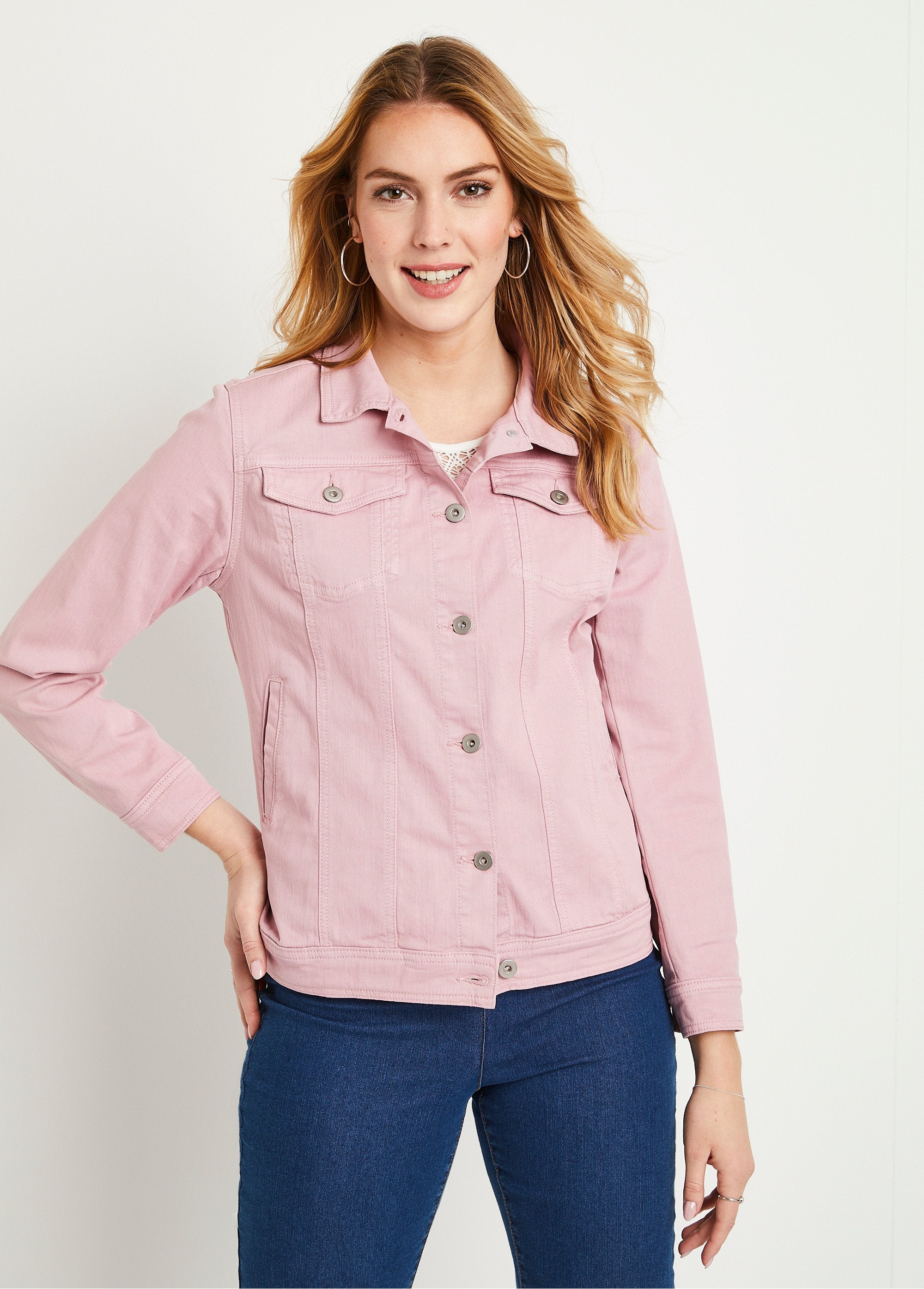 Chaqueta_vaquera_recta_con_botones_Rosa_FA1_slim